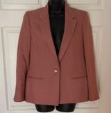Jos. A. Bank Sophisticated Pink linen Blazer with Notched Lapel and Relaxed Fit Photo 0