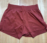 Old Navy StretchTech Women Large Terracotta Athletic Running Shorts Quick Dry Photo 0
