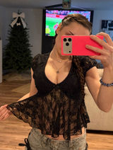 black lace top Size XXS Photo 0