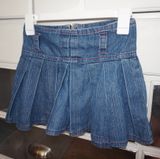 School Girl Jean Skirt Photo 0