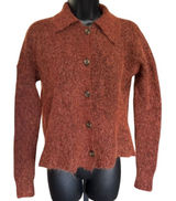 Madewell Cardigan Sweater XS Brown Merino‎ Wool Alpaca Cottagecore Hipster Folk Photo 0