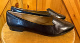 Trotters Harlowe Women's Slip-on Shoes Flats Pointed Toe Black Leather Size 9.5M Photo 0