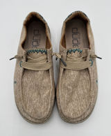 Hey Dude Wendy Flora Sunflower Beige Women’s Size 10 EU 41 Embroidered Loafers Photo 0