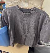 Hollister heavyweight boxy crop fit tee xs // 082977 Photo 0