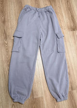 Abercrombie & Fitch Soft A&F Essentials Cargo Sweatpants‎ Joggers gray Small Photo 0