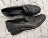ECCO Felicia Penny Loafer Women's Size EU 41 Black Leather Slip On Shoes Photo 0