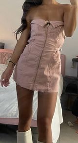 ZARA Denim Dress Photo 0