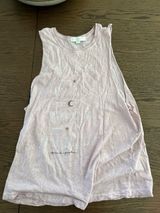 Spiritual Gangster Light Pink Celestial Graphic Tank Photo 0