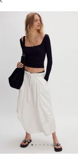 Black Free People Long Sleeve Top Photo 0