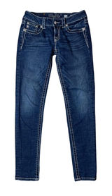 Miss Me | Women’s Ankle Skinny Blue Denim Jeans - 26 Photo 0