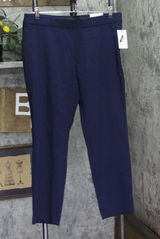 A New Day Womens High-Rise Skinny Ankle Pull-on Pants 93011556 Navy Blue 14 Photo 0