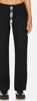 FIGS Kade Scrub Pants Size M Black Straight Leg Technical Collection Photo 0