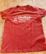 Brandy Melville red guitar shirt Photo 0