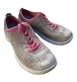 Dansko Elise Women's Tan Pink Suede Leather Sneakers Shoes Size 39 (9) Outdoors Photo 0