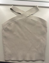 Aritzia Babaton Sculpt Knit Criss-Cross Tank Photo 0