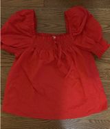 Red H&M Top Photo 0