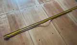 Womens Skinny Faux Leather Belt‎ Beige Tan Silver Buckle Minimalist 38 Inch Photo 0