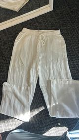 Stradivarius Linen Pants Photo 0