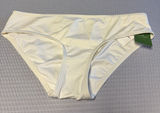 Kate Spade New York Women's Bikini Bottom Classic Hipster Cut Cream SZ Large NWT Photo 0