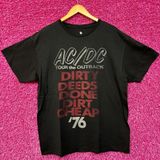 AC/DC tour of the Outback 1976 rock Tshirt size large Photo 0