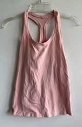 Lululemon Pink Racerback Tank Top Scoop Neck Athletic Activewear 3864 Photo 0