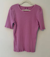 We The Free BUNDLE OF 2 Picture You T-Shirts Pink & White Women's Size L Photo 0