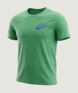 Nike Womens Sportswear Graphic Tee Green Blue Logo FQ6603-324 XS NWT Photo 0