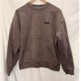 Set Active‎ Brown Fleece Sweater XS Loungewear Casual Comfy Photo 0