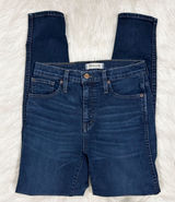 Madewell 10 Inch High Rise Skinny‎ Jeans Dark Wash Size 26 Photo 0