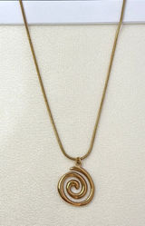 Swirl Pendant Necklace for Women Photo 0