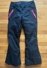 SPYDER Women’s Black & Pink Ski Snow Pants‎ Waterproof size XS Photo 0