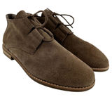 Eileen Fisher Baret-Ss Ankle Bootie Suede Leather High Top Lace Up Brown Tan 7.5 Photo 0