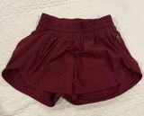 Maroon Lululemon Shorts Photo 0