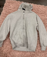 grey zip up Gray Size M Photo 0