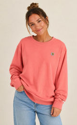 Carhartt Womens TS6179-W Coral Pink Tencel Fiber Series Relaxed Sweatshirt 2X Photo 0