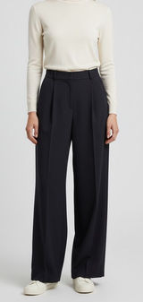 Vince black high rise waist career office business casual trouser pants 2 Photo 0