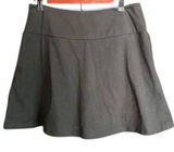 Women's Skater‎ Skirt A Line Flared Gray Casual Photo 0