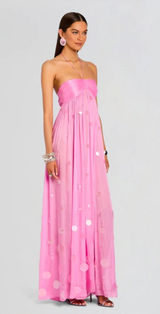 Retrofête Mathilde Sequin Maxi Dress Photo 0
