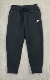 Nike Sportswear Essential Fleece Joggers Women M Black Sortswear BV4095-010 Photo 0