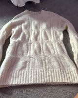 Cream American Eagle Sweater Photo 0