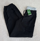 Women's NEW Halara Black Cargo Joggers‎ Elastic Waist Photo 0