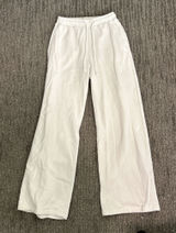 White Abercrombie sweatpants Photo 0