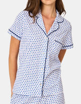 Roller Rabbit Hearts Polo Pajama Top Photo 0