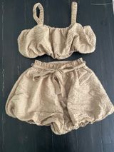 Two piece bubble crop set Photo 0