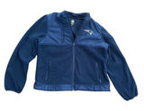 NFL team apparel women’s Patriots zip up fleece jacket sz‎ L Photo 0