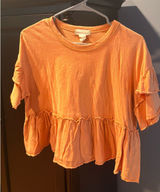Altar'd State Orange Blouse Photo 0