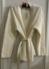 Tommy Bahama 100% Cashmere Cardigan-Gorgeous Winter Ivory-Brand New Rtl-$595.00 Photo 0