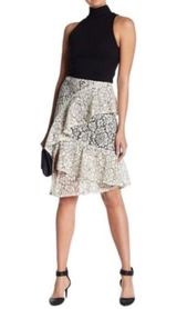 ruffle Midi Skirt Size 6 Photo 0