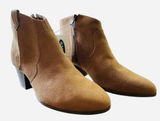 Old Navy Faux-Suede Booties for Women Tan Size 7 NWT‎ Water & Stain Repellant Photo 0