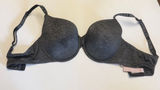 Victoria's Secret Heathered Dark Gray T-Shirt Bra Photo 0